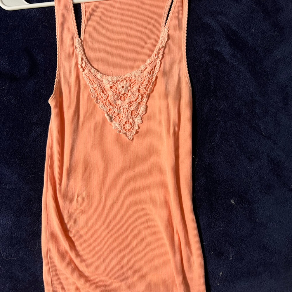 Aerie pastel coral tank